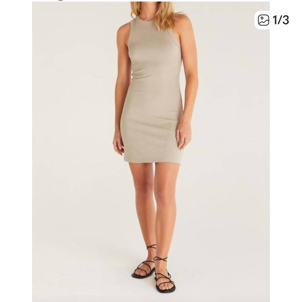 Z Supply Carolina Rib Mini Dress size large